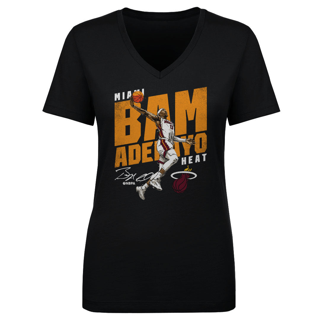 Bam Adebayo Women's V-Neck T-Shirt | 500 LEVEL