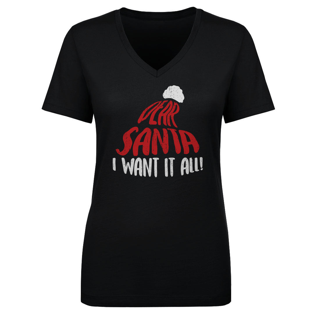 Christmas Women's V-Neck T-Shirt | 500 LEVEL