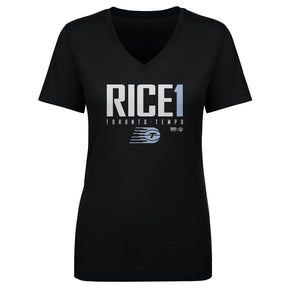 Kiki Rice Women's V-Neck T-Shirt | 500 LEVEL