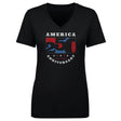 USA Women's V-Neck T-Shirt | 500 LEVEL