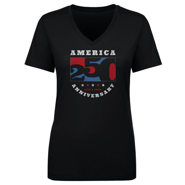 USA Women's V-Neck T-Shirt | 500 LEVEL