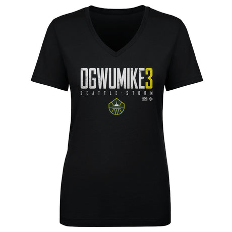 Nneka Ogwumike Women's V-Neck T-Shirt | 500 LEVEL