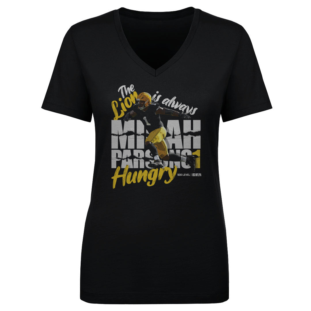 MIcah Parsons Women's V-Neck T-Shirt | 500 LEVEL
