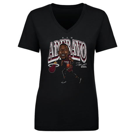 Bam Adebayo Women's V-Neck T-Shirt | 500 LEVEL