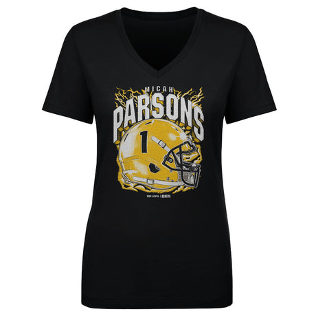 MIcah Parsons Women's V-Neck T-Shirt | 500 LEVEL