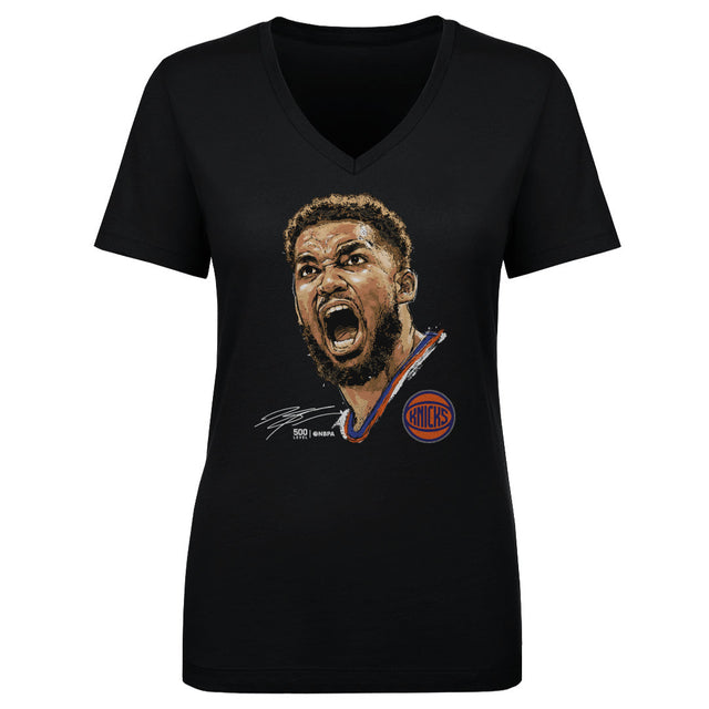 Karl-Anthony Towns Women's V-Neck T-Shirt | 500 LEVEL