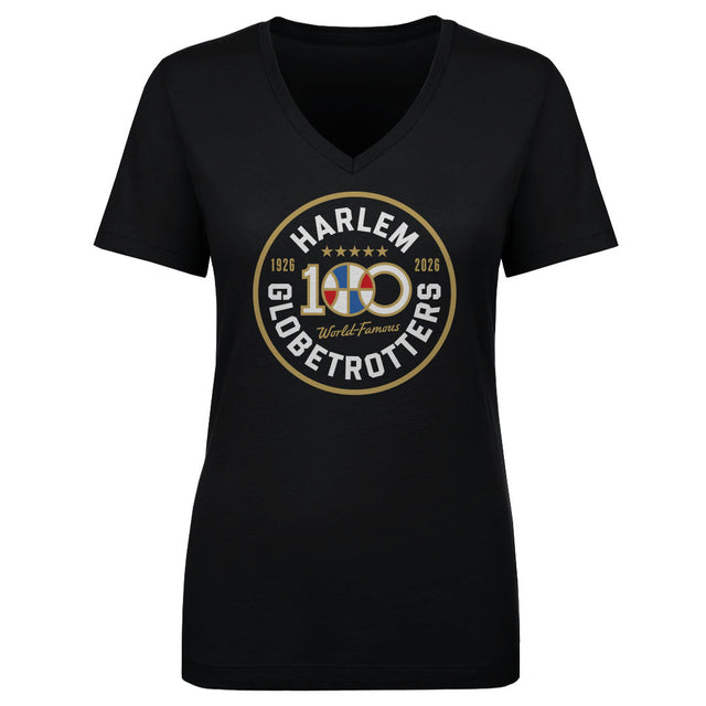 Harlem Globetrotters Women's V-Neck T-Shirt | 500 LEVEL