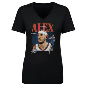 Alex Caruso Women's V-Neck T-Shirt | 500 LEVEL
