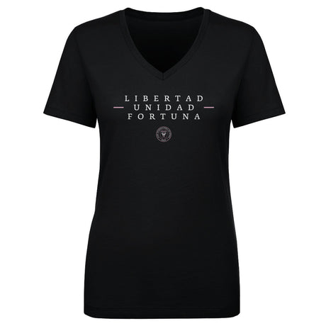 Inter Miami CF Women's V-Neck T-Shirt | 500 LEVEL