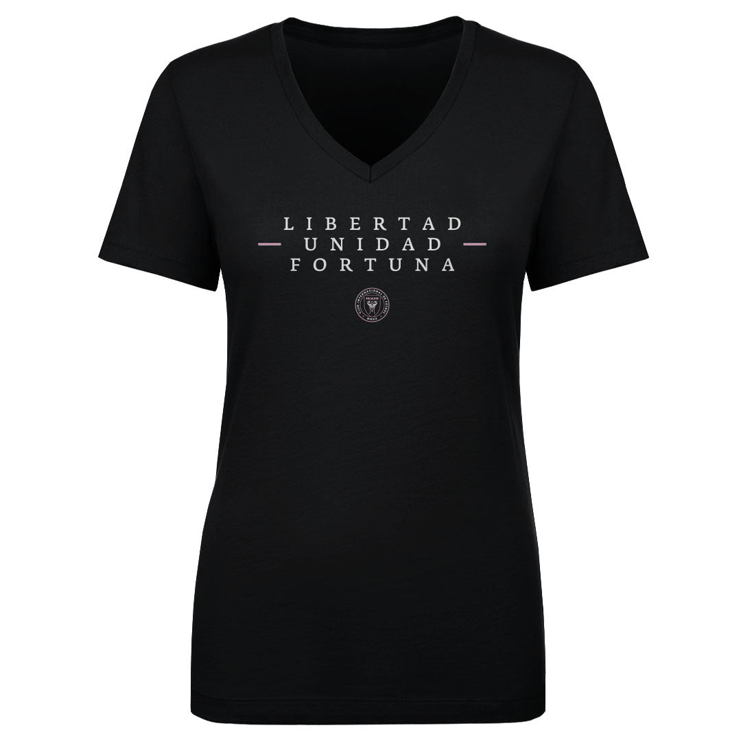 Inter Miami CF Women&#39;s V-Neck T-Shirt | 500 LEVEL