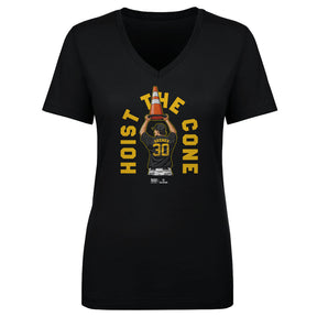 Paul Skenes Women's V-Neck T-Shirt | 500 LEVEL