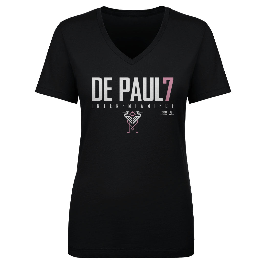 Rodrigo De Paul Women's V-Neck T-Shirt | 500 LEVEL