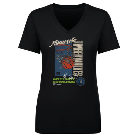 Anthony Edwards Women's V-Neck T-Shirt | 500 LEVEL