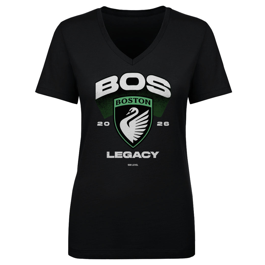 Boston Legacy FC Women's V-Neck T-Shirt | 500 LEVEL
