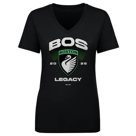 Boston Legacy FC Women's V-Neck T-Shirt | 500 LEVEL