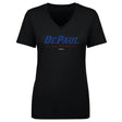 DePaul Blue Demons Women's V-Neck T-Shirt | 500 LEVEL