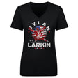 Dylan Larkin Women's V-Neck T-Shirt | 500 LEVEL