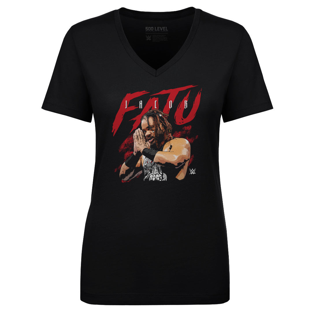 Jacob Fatu Women's V-Neck T-Shirt | 500 LEVEL