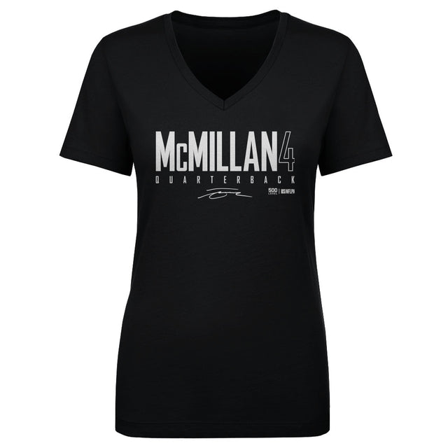 Tetairoa McMillan Women's V-Neck T-Shirt | 500 LEVEL