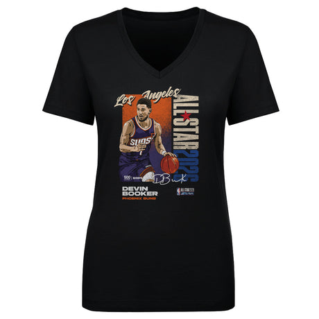 Devin Booker Women's V-Neck T-Shirt | 500 LEVEL