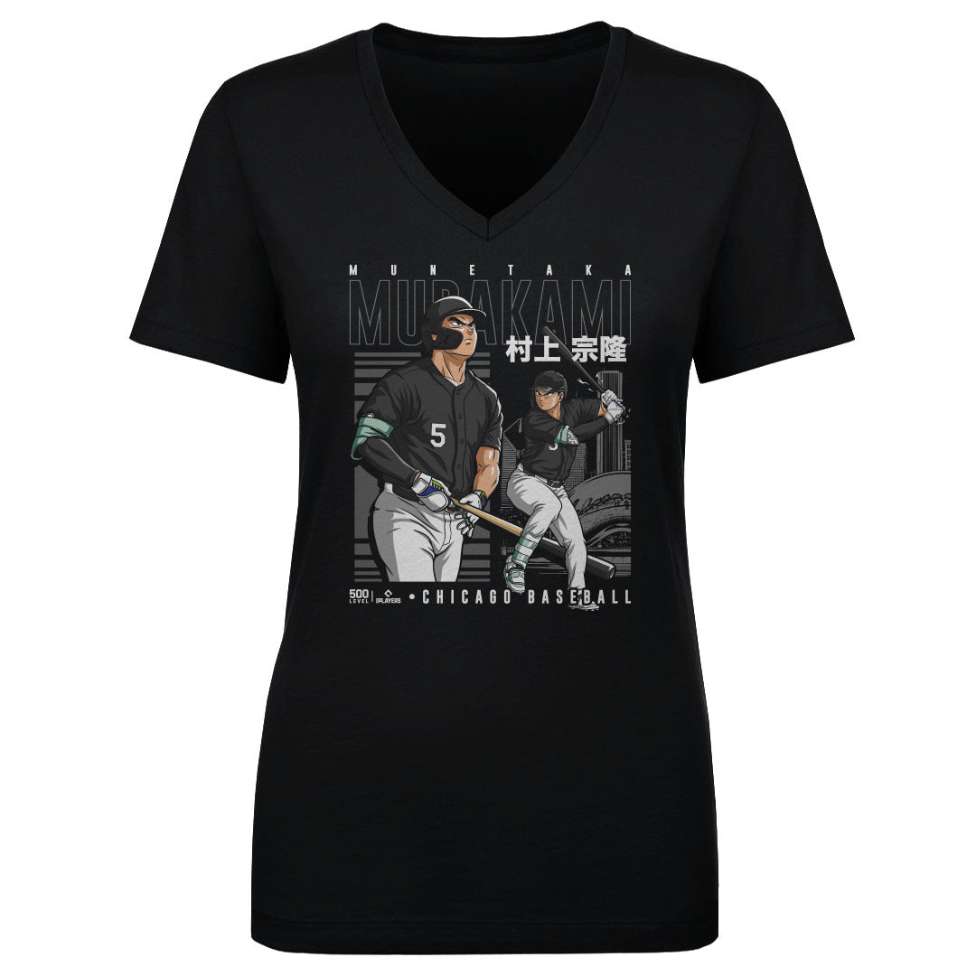 Munetaka Murakami Women's V-Neck T-Shirt | 500 LEVEL