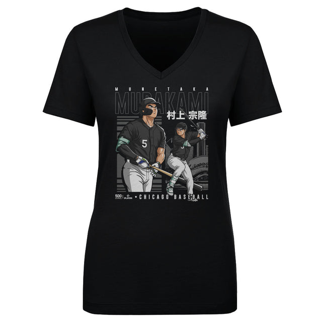 Munetaka Murakami Women's V-Neck T-Shirt | 500 LEVEL