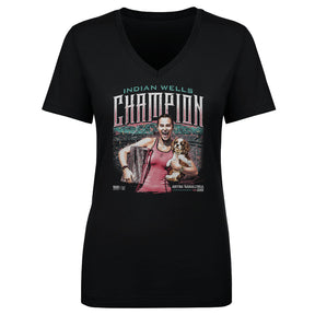 Aryna Sabalenka Women's V-Neck T-Shirt | 500 LEVEL