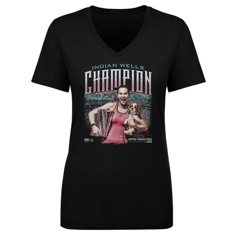 Aryna Sabalenka Women's V-Neck T-Shirt | 500 LEVEL