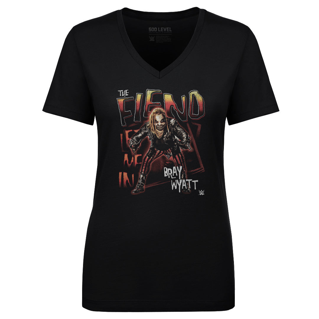 Bray Wyatt Women's V-Neck T-Shirt | 500 LEVEL