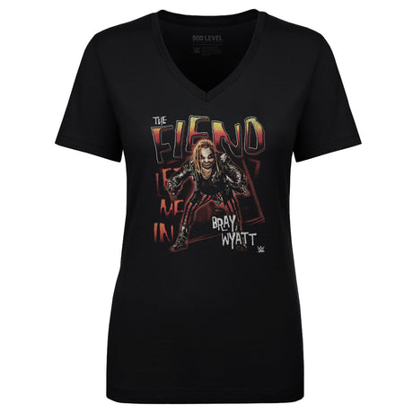 Bray Wyatt Women's V-Neck T-Shirt | 500 LEVEL