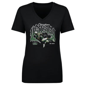 Christian Watson Women's V-Neck T-Shirt | 500 LEVEL
