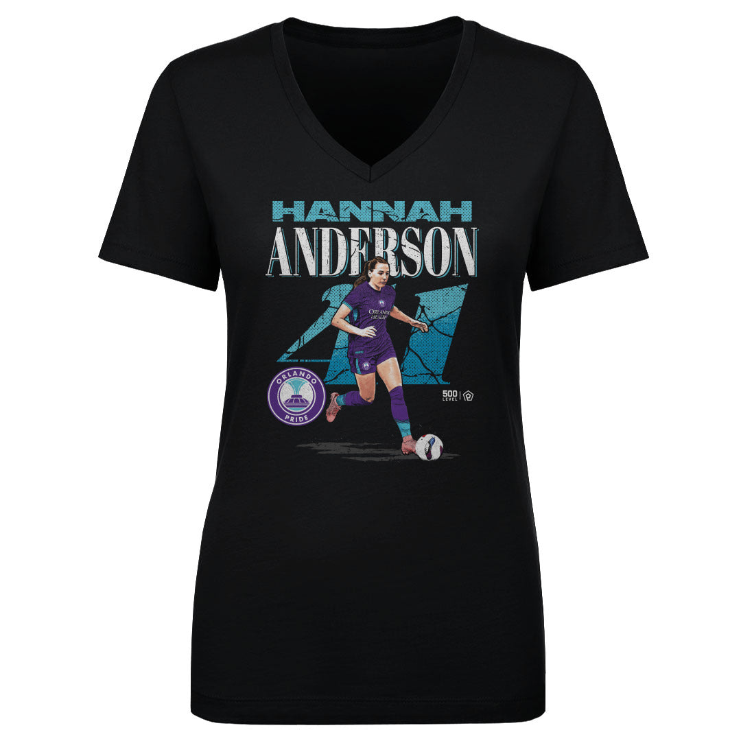 Hannah Anderson Women's V-Neck T-Shirt | 500 LEVEL