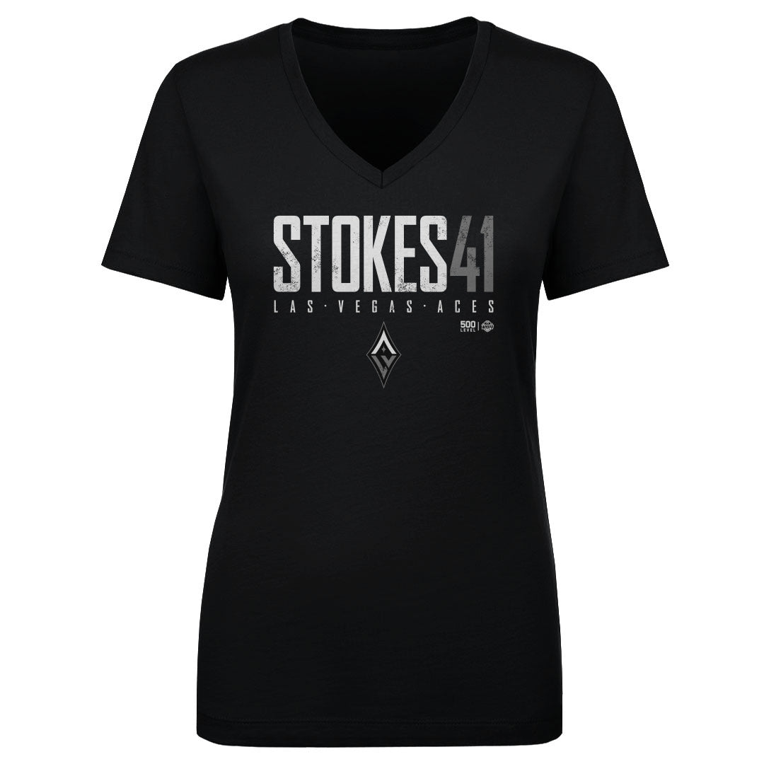 Kiah Stokes Women's V-Neck T-Shirt | 500 LEVEL