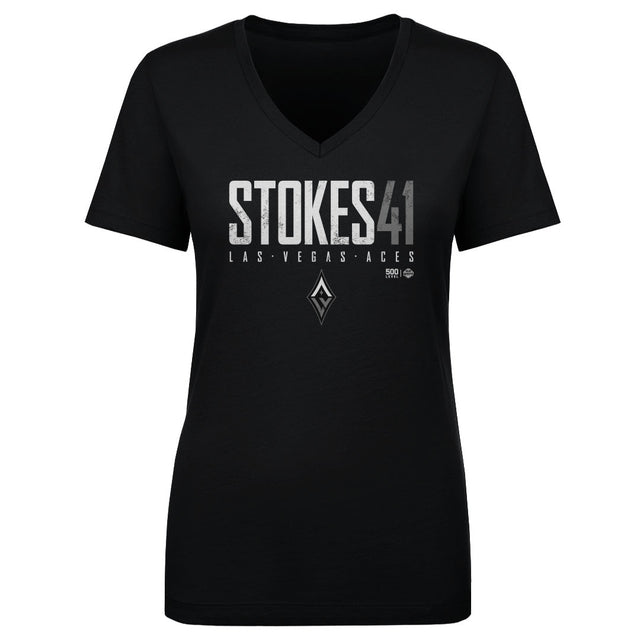 Kiah Stokes Women's V-Neck T-Shirt | 500 LEVEL