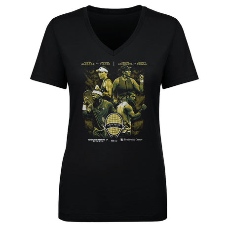 A Raquet At The Rock Women's V-Neck T-Shirt | 500 LEVEL