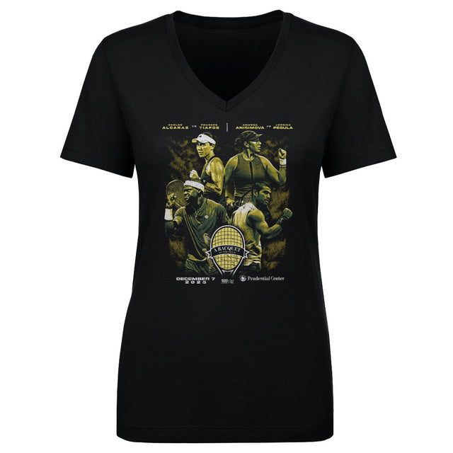 A Raquet At The Rock Women's V-Neck T-Shirt | 500 LEVEL