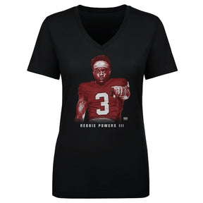 Reggie Powers III Women's V-Neck T-Shirt | 500 LEVEL