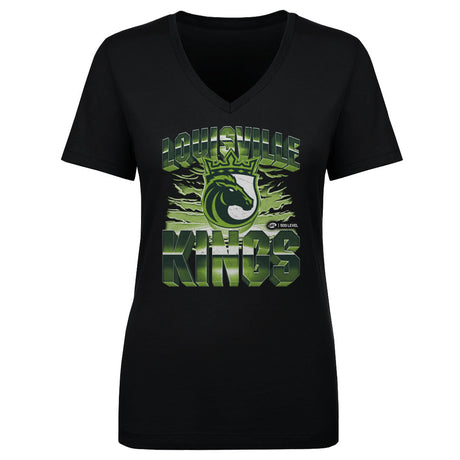 Louisville Kings Women's V-Neck T-Shirt | 500 LEVEL