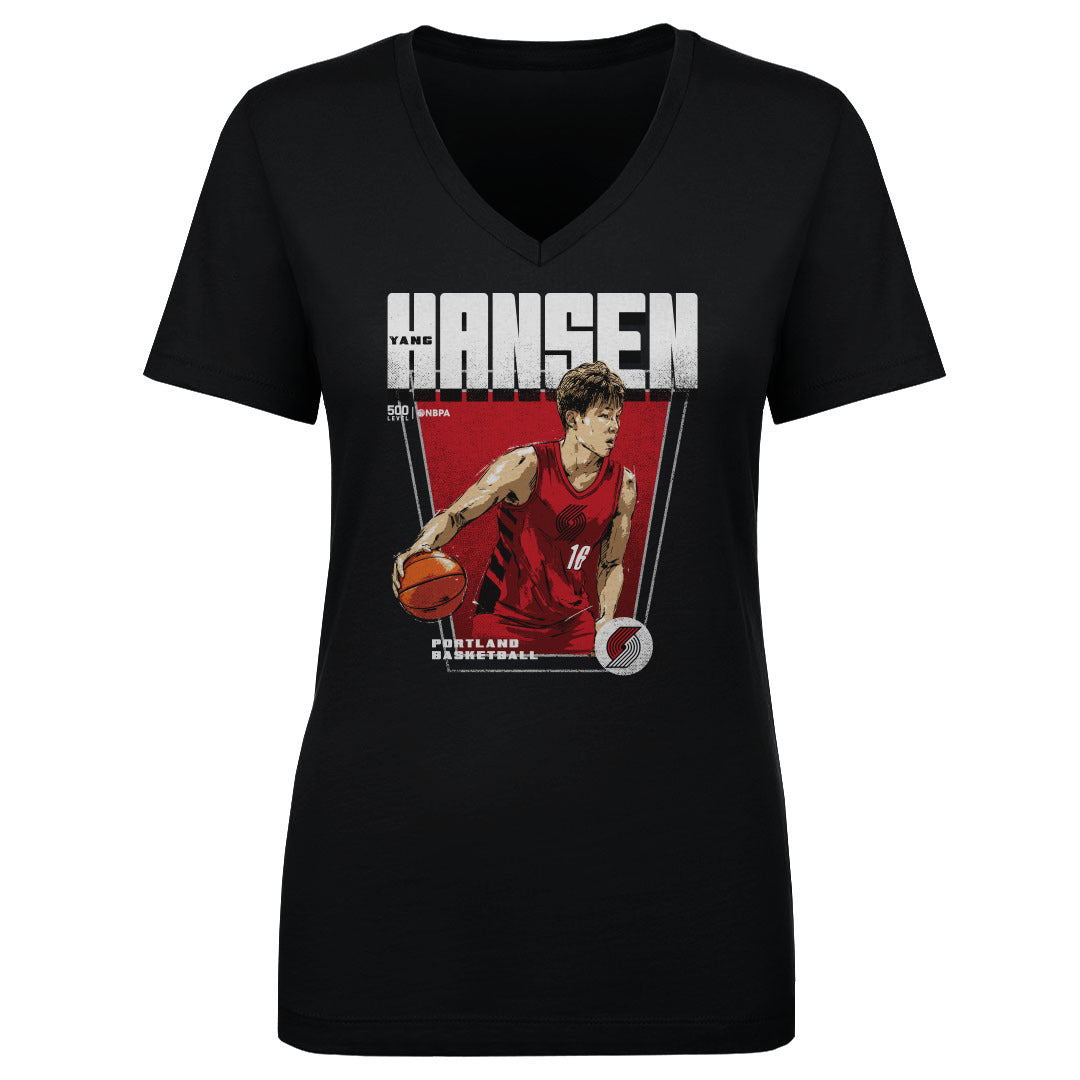 Yang Hansen Women's V-Neck T-Shirt | 500 LEVEL