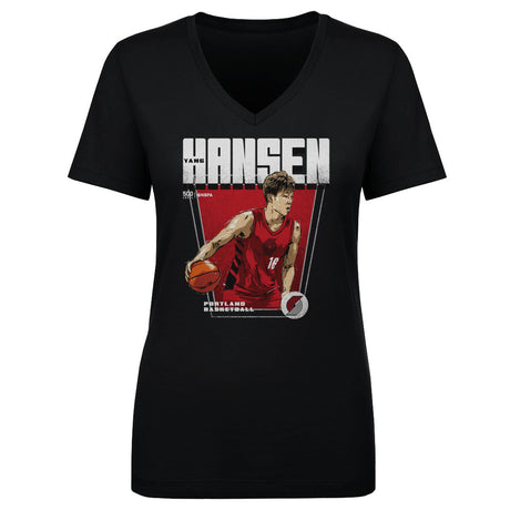 Yang Hansen Women's V-Neck T-Shirt | 500 LEVEL