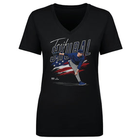 Tarik Skubal Women's V-Neck T-Shirt | 500 LEVEL
