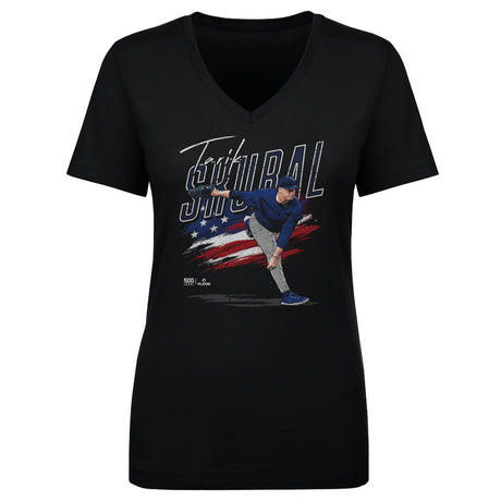 Tarik Skubal Women's V-Neck T-Shirt | 500 LEVEL
