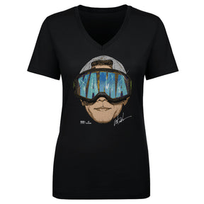Yoshinobu Yamamoto Women's V-Neck T-Shirt | 500 LEVEL