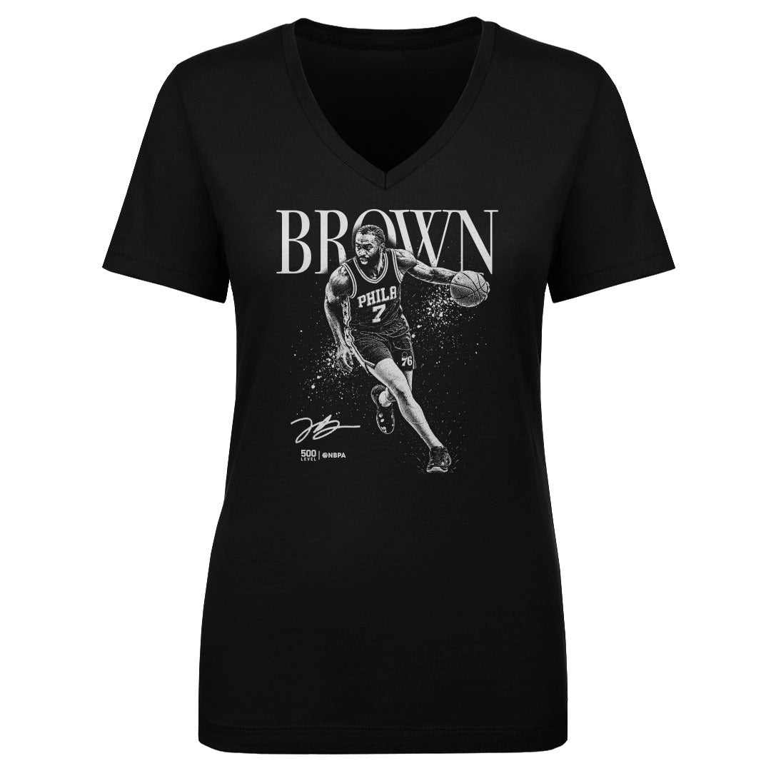 Jaylen Brown Women's V-Neck T-Shirt | 500 LEVEL