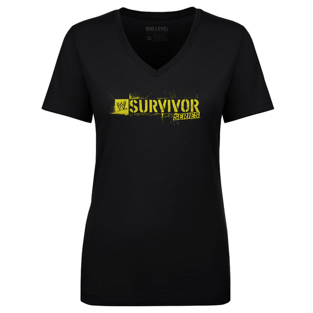 Survivor Series Women's V-Neck T-Shirt | 500 LEVEL