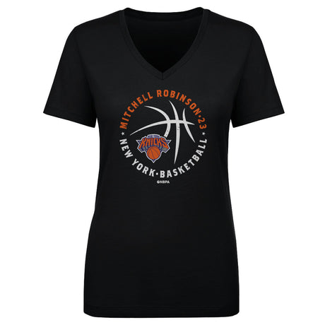 Mitchell Robinson Women's V-Neck T-Shirt | 500 LEVEL