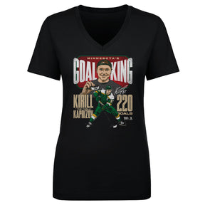 Kirill Kaprizov Women's V-Neck T-Shirt | 500 LEVEL
