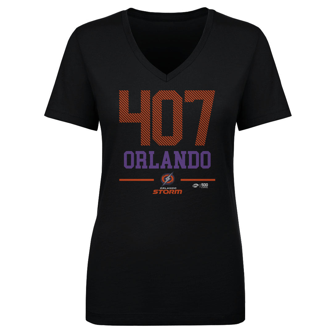 Orlando Storm Women's V-Neck T-Shirt | 500 LEVEL