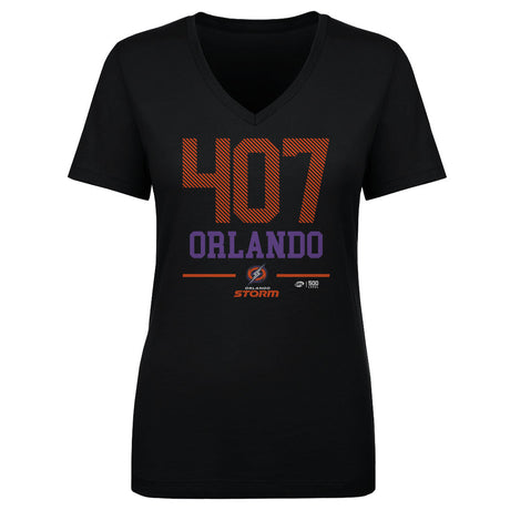 Orlando Storm Women's V-Neck T-Shirt | 500 LEVEL