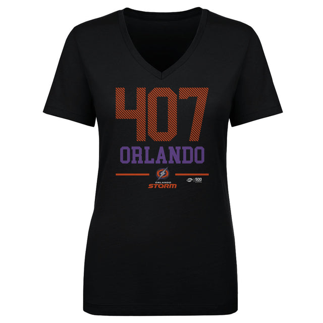 Orlando Storm Women's V-Neck T-Shirt | 500 LEVEL